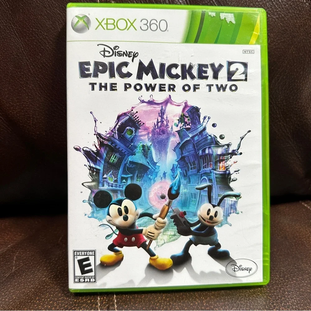 Disney Epic Mickey Mouse 2: The‎ Power of Two (Xbox 360, 2012)